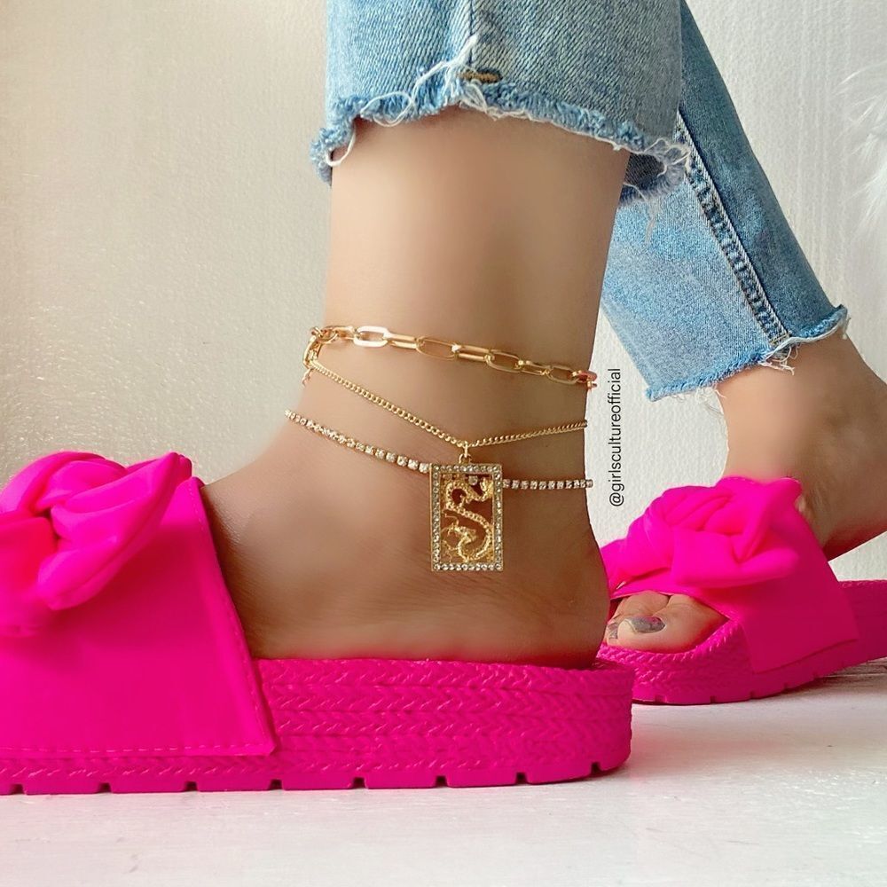 3 Set Dragon Charm Ankle Bracelet